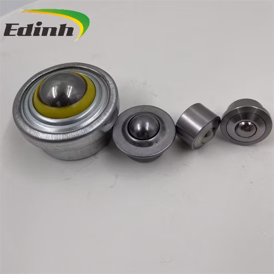 High Quality Chrome Steel Stainless Nylon Ball Bearing Universal Cy-25A Dia 25.4mm Bull&prime;s Eye Conveyor Caster Wheel Ball Transfer Units